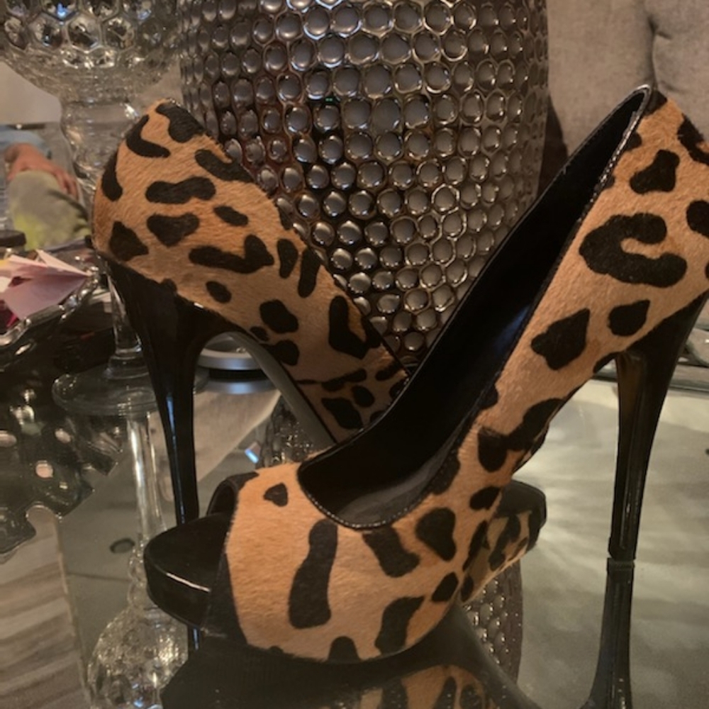 Leopard print shoes